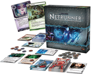 Netrunner box and cards